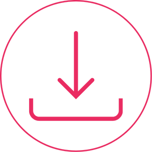 Ikona sťahovania súboru – odsek Neobmedzené sťahovanie v sekcii Prednosti.